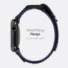 Kompatibilis az Apple Watch Series 9/8/7 6/5/4/SE Ultra 2/3 nylon szövött szíjjal, 49 mm 42 mm 44 mm 45 mm 38 mm 40 mm 41 mm mér