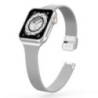 Vékony karkötő Fém szíj Apple Watchhoz 9 8 7 6 SE 5 4 38 40 41 45 49MM Ultra rozsdamentes acél Milanese szíj iwatch 42 44MM-hez