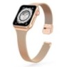 Vékony karkötő Fém szíj Apple Watchhoz 9 8 7 6 SE 5 4 38 40 41 45 49MM Ultra rozsdamentes acél Milanese szíj iwatch 42 44MM-hez