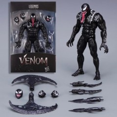 Venom legends Akciófigura Közös mozgatható játékok Változó Arc Szobor Modell Baba Gyűjthető gyerekeknek játék ajándék