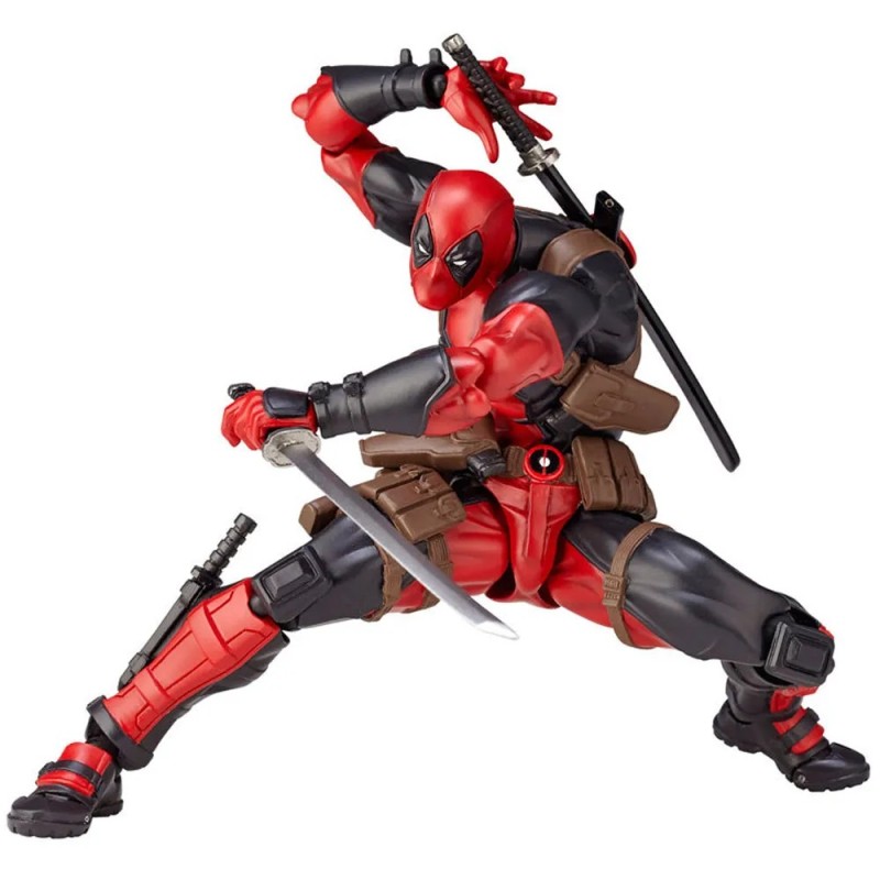 Marvel 15 cm-es X-MAN DeadPool Super Hero csuklós ízületekkel mozgatható akciófigura modell játékok