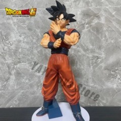 27 cm-es anime Dragon Ball Z Goku Goku figura Scouter figurával PVC szobor akciófigurák Gyűjtemény Modell Játékok Ajándékok