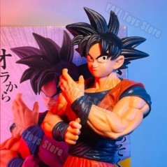 27 cm-es anime Dragon Ball Z Goku Goku figura Scouter figurával PVC szobor akciófigurák Gyűjtemény Modell Játékok Ajándékok