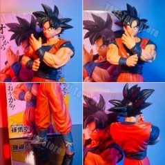 27 cm-es anime Dragon Ball Z Goku Goku figura Scouter figurával PVC szobor akciófigurák Gyűjtemény Modell Játékok Ajándékok