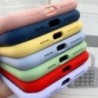 Folyékony szilikon logós tok iPhone 14 13 Pro Max eredeti puha fedelű Coque iPhone 13 12 11 Mini X XR XS 8 7 SE tokokhoz