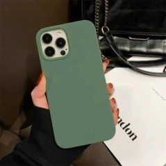 Folyékony szilikon logós tok iPhone 14 13 Pro Max eredeti puha fedelű Coque iPhone 13 12 11 Mini X XR XS 8 7 SE tokokhoz