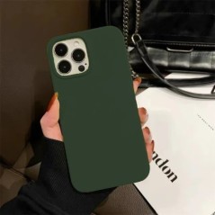 Folyékony szilikon logós tok iPhone 14 13 Pro Max eredeti puha fedelű Coque iPhone 13 12 11 Mini X XR XS 8 7 SE tokokhoz