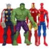 30 cm-es Marvel Avengers játékok Hulk Vasember Amerika Kapitány Thor Pókember Carnage akciófigura babák születésnapi ajándék gye