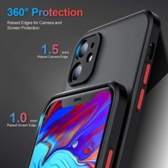 Mágneses matt tok iPhone 15 13 14 12 11 Pro Max XS XR X Ütésálló páncélburkolatok iPhone 15 14 Plus 12 13 Mini Funda készülékhez