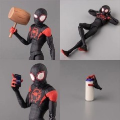 Raktáron Marvel Legends Sentinel Spiderman akciófigura Spider-verse Miles Sv Shf Morales Peni Parker Anime figurák szobor játéko