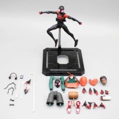 Raktáron Marvel Legends Sentinel Spiderman akciófigura Spider-verse Miles Sv Shf Morales Peni Parker Anime figurák szobor játéko