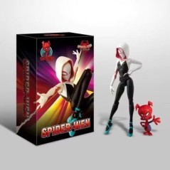 Raktáron Marvel Legends Sentinel Spiderman akciófigura Spider-verse Miles Sv Shf Morales Peni Parker Anime figurák szobor játéko