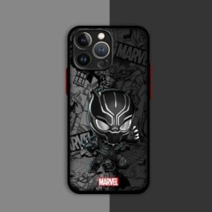 Cartoon Marvel Spiderman Groot telefontok Apple iPhone 15 Pro Max XR 12 Mini SE 13 14 Plus 11 Pro 8 XS X 7 ütésálló burkolathoz