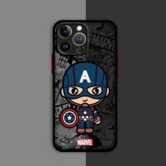 Cartoon Marvel Spiderman Groot telefontok Apple iPhone 15 Pro Max XR 12 Mini SE 13 14 Plus 11 Pro 8 XS X 7 ütésálló burkolathoz