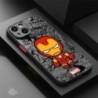 Cartoon Marvel Spiderman Groot telefontok Apple iPhone 15 Pro Max XR 12 Mini SE 13 14 Plus 11 Pro 8 XS X 7 ütésálló burkolathoz