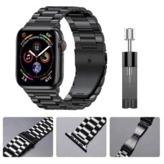 Rozsdamentes acél szíj Apple Watch Ultra 2 49mm 45mm 41mm 40mm 44mm óraszíj fém karkötő iWatch sorozathoz 9 8 7 6 5 4