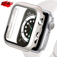 Edzett üveg+burkolat Apple Watch Case Ultra tartozékokhoz SE 3 4 5 6 7 8 Iwatch képernyővédő tok 49mm 45mm 41mm 44mm 40mm