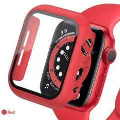 Edzett üveg+burkolat Apple Watch Case Ultra tartozékokhoz SE 3 4 5 6 7 8 Iwatch képernyővédő tok 49mm 45mm 41mm 44mm 40mm