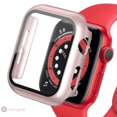 Edzett üveg+burkolat Apple Watch Case Ultra tartozékokhoz SE 3 4 5 6 7 8 Iwatch képernyővédő tok 49mm 45mm 41mm 44mm 40mm