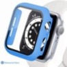 Edzett üveg+burkolat Apple Watch Case Ultra tartozékokhoz SE 3 4 5 6 7 8 Iwatch képernyővédő tok 49mm 45mm 41mm 44mm 40mm