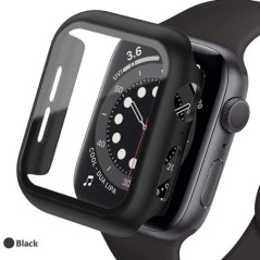 Edzett üveg+burkolat Apple Watch Case Ultra tartozékokhoz SE 3 4 5 6 7 8 Iwatch képernyővédő tok 49mm 45mm 41mm 44mm 40mm