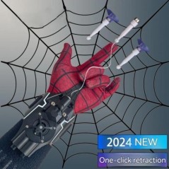 ML Legends Spiderman Web Shooters Játékok Pókember Csuklóindító Cosplay Peter Parker Kiegészítők Kellékek Kesztyűk Ajándék gyere