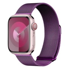 Fém szíj Apple óraszíjhoz 44 mm 45 mm 49 mm 41 mm 38 mm 45 44 mm milánói karkötő iWatch sorozat 9 8 7 3 Ultra 2 se 40 mm-es szíj