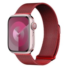 Fém szíj Apple óraszíjhoz 44 mm 45 mm 49 mm 41 mm 38 mm 45 44 mm milánói karkötő iWatch sorozat 9 8 7 3 Ultra 2 se 40 mm-es szíj