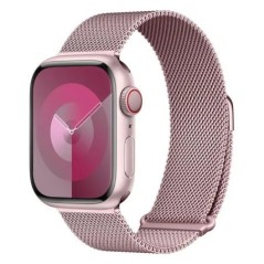 Fém szíj Apple óraszíjhoz 44 mm 45 mm 49 mm 41 mm 38 mm 45 44 mm milánói karkötő iWatch sorozat 9 8 7 3 Ultra 2 se 40 mm-es szíj