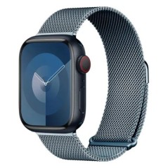 Fém szíj Apple óraszíjhoz 44 mm 45 mm 49 mm 41 mm 38 mm 45 44 mm milánói karkötő iWatch sorozat 9 8 7 3 Ultra 2 se 40 mm-es szíj