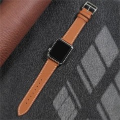 Bőr szíj Apple óraszíjhoz 44mm 45mm 49mm 41mm 40mm Kiegészítő csuklópánt correa karkötő iWatch series 9 7 8 SE ultra 2