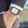 Bőr szíj Apple óraszíjhoz 44mm 45mm 49mm 41mm 40mm Kiegészítő csuklópánt correa karkötő iWatch series 9 7 8 SE ultra 2