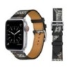 Bőr szíj Apple óraszíjhoz 44mm 45mm 49mm 41mm 40mm Kiegészítő csuklópánt correa karkötő iWatch series 9 7 8 SE ultra 2