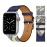 Bőr szíj Apple óraszíjhoz 44mm 45mm 49mm 41mm 40mm Kiegészítő csuklópánt correa karkötő iWatch series 9 7 8 SE ultra 2