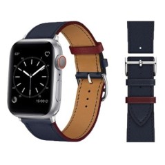 Bőr szíj Apple óraszíjhoz 44mm 45mm 49mm 41mm 40mm Kiegészítő csuklópánt correa karkötő iWatch series 9 7 8 SE ultra 2