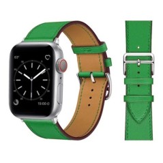 Bőr szíj Apple óraszíjhoz 44mm 45mm 49mm 41mm 40mm Kiegészítő csuklópánt correa karkötő iWatch series 9 7 8 SE ultra 2