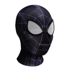 Szuperhős maszk Miles Pókember maszk Peter Parker Halloween Cosplay jelmez maszk Spandex szövet anyag felnőtteknek és gyerekekne