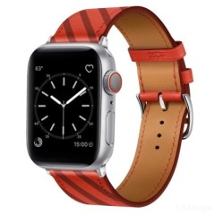 Bőr szíj Apple óraszíjhoz 44mm 45mm 49mm 41mm 40mm Kiegészítő csuklópánt correa karkötő iWatch series 9 7 8 SE ultra 2