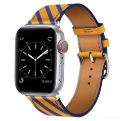 Bőr szíj Apple óraszíjhoz 44mm 45mm 49mm 41mm 40mm Kiegészítő csuklópánt correa karkötő iWatch series 9 7 8 SE ultra 2