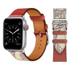 Bőr szíj Apple óraszíjhoz 44mm 45mm 49mm 41mm 40mm Kiegészítő csuklópánt correa karkötő iWatch series 9 7 8 SE ultra 2