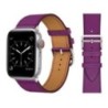 Bőr szíj Apple óraszíjhoz 44mm 45mm 49mm 41mm 40mm Kiegészítő csuklópánt correa karkötő iWatch series 9 7 8 SE ultra 2