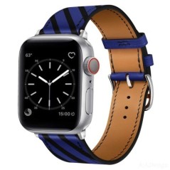 Bőr szíj Apple óraszíjhoz 44mm 45mm 49mm 41mm 40mm Kiegészítő csuklópánt correa karkötő iWatch series 9 7 8 SE ultra 2