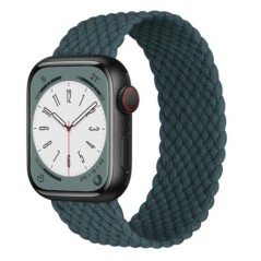 Fonott szíj Apple óra szíjhoz 40 mm 44 mm 49 mm 45 mm 41 mm 38 mm 42 mm 44 45 mm karkötő iWatch Ultra 2 sorozat 9 7 6 3 8 SE szí