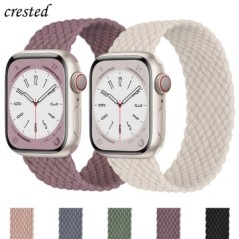 Fonott szíj Apple óra szíjhoz 40 mm 44 mm 49 mm 45 mm 41 mm 38 mm 42 mm 44 45 mm karkötő iWatch Ultra 2 sorozat 9 7 6 3 8 SE szí