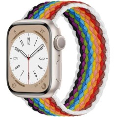 Fonott szíj Apple óra szíjhoz 40 mm 44 mm 49 mm 45 mm 41 mm 38 mm 42 mm 44 45 mm karkötő iWatch Ultra 2 sorozat 9 7 6 3 8 SE szí