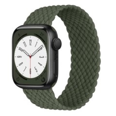 Fonott szíj Apple óra szíjhoz 40 mm 44 mm 49 mm 45 mm 41 mm 38 mm 42 mm 44 45 mm karkötő iWatch Ultra 2 sorozat 9 7 6 3 8 SE szí