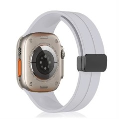 Mágneses szíj Apple óra ultraszíjhoz 49mm 45mm szilikon karkötő iWatch Series 7 8 se 6 5 3 44mm 45mm 40mm 41mm 42mm 38mm