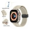 Mágneses szíj Apple óra ultraszíjhoz 49mm 45mm szilikon karkötő iWatch Series 7 8 se 6 5 3 44mm 45mm 40mm 41mm 42mm 38mm