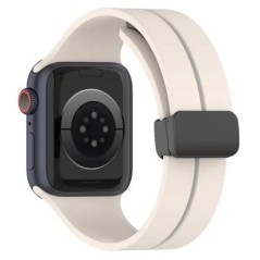 Mágneses szíj Apple óra ultraszíjhoz 49mm 45mm szilikon karkötő iWatch Series 7 8 se 6 5 3 44mm 45mm 40mm 41mm 42mm 38mm