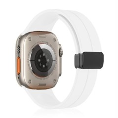 Mágneses szíj Apple óra ultraszíjhoz 49mm 45mm szilikon karkötő iWatch Series 7 8 se 6 5 3 44mm 45mm 40mm 41mm 42mm 38mm